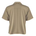 Beige shirt on a white background