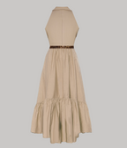 Model wearing a Maison Aria Dress