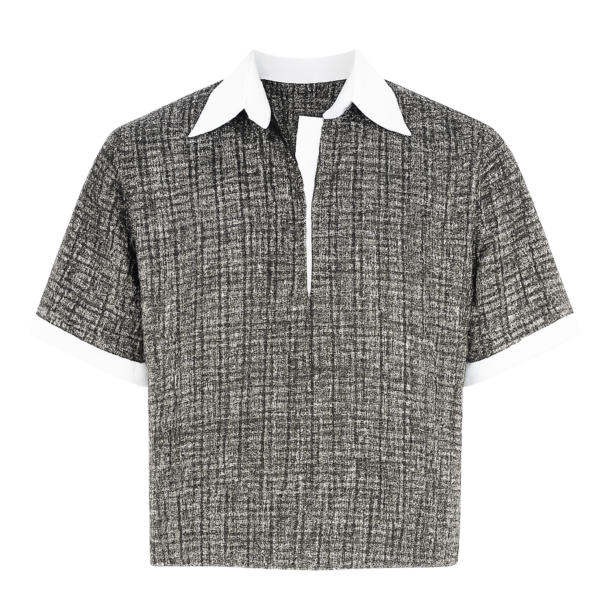 Zachary Textured Tweed Signature Shirt