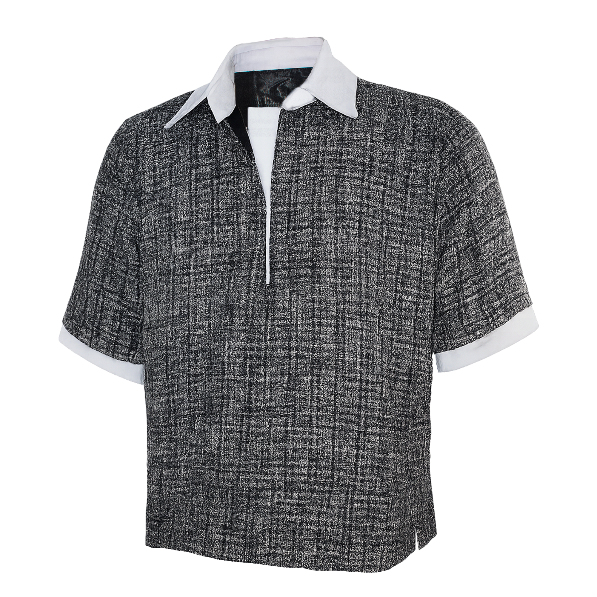 Zachary Textured Tweed Signature Shirt