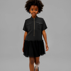 Noire Utility Tulle Dress