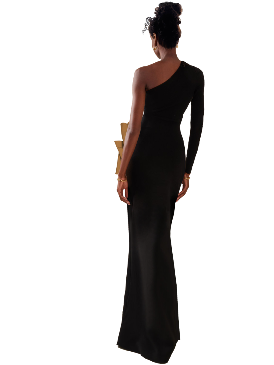 Model wearing a Maison Aria Dress