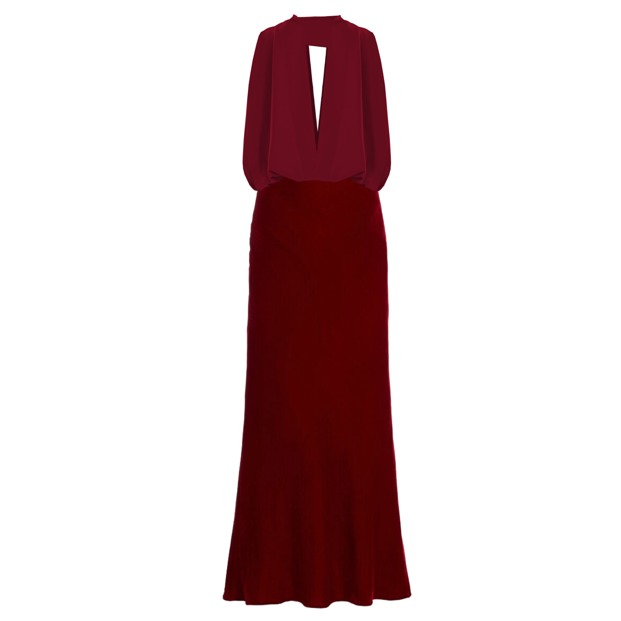 Model wearing a Maison Aria Dress