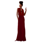 Model wearing a Maison Aria Dress