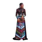 Model wearing a Maison Aria Dress