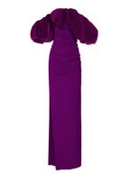 Salome Ruched Maxi Dress