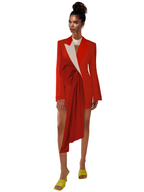 Model wearing a Maison Aria Dress