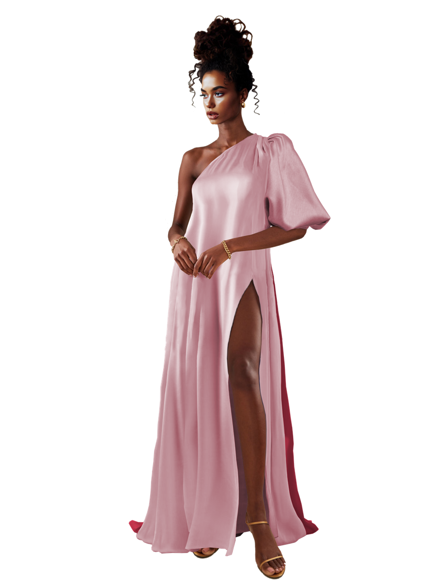 Model wearing a Maison Aria Dress