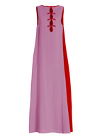 Model wearing a Maison Aria Dress