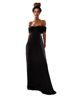 Model wearing a Maison Aria Dress