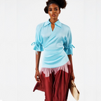 NALIA Faux Wrap Dress