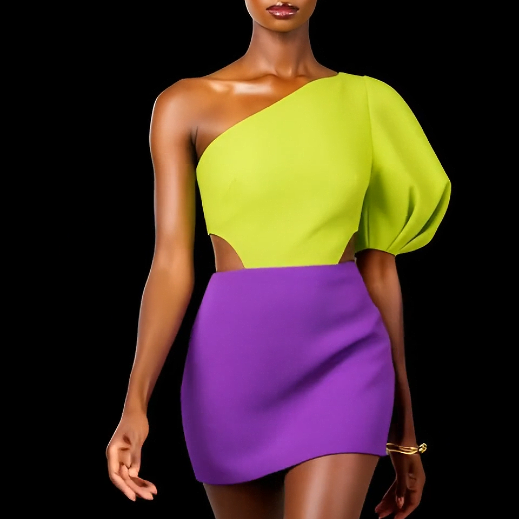 Eilidh Cutout Mini Dress