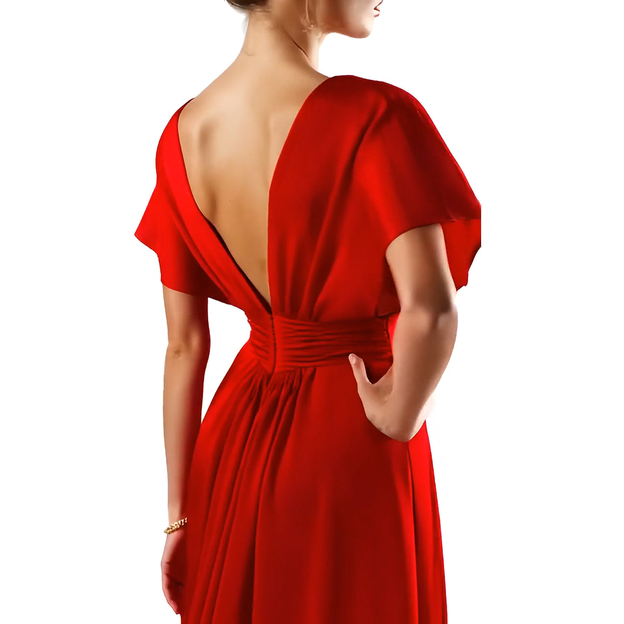 Nabillah Maxi Flared Dress