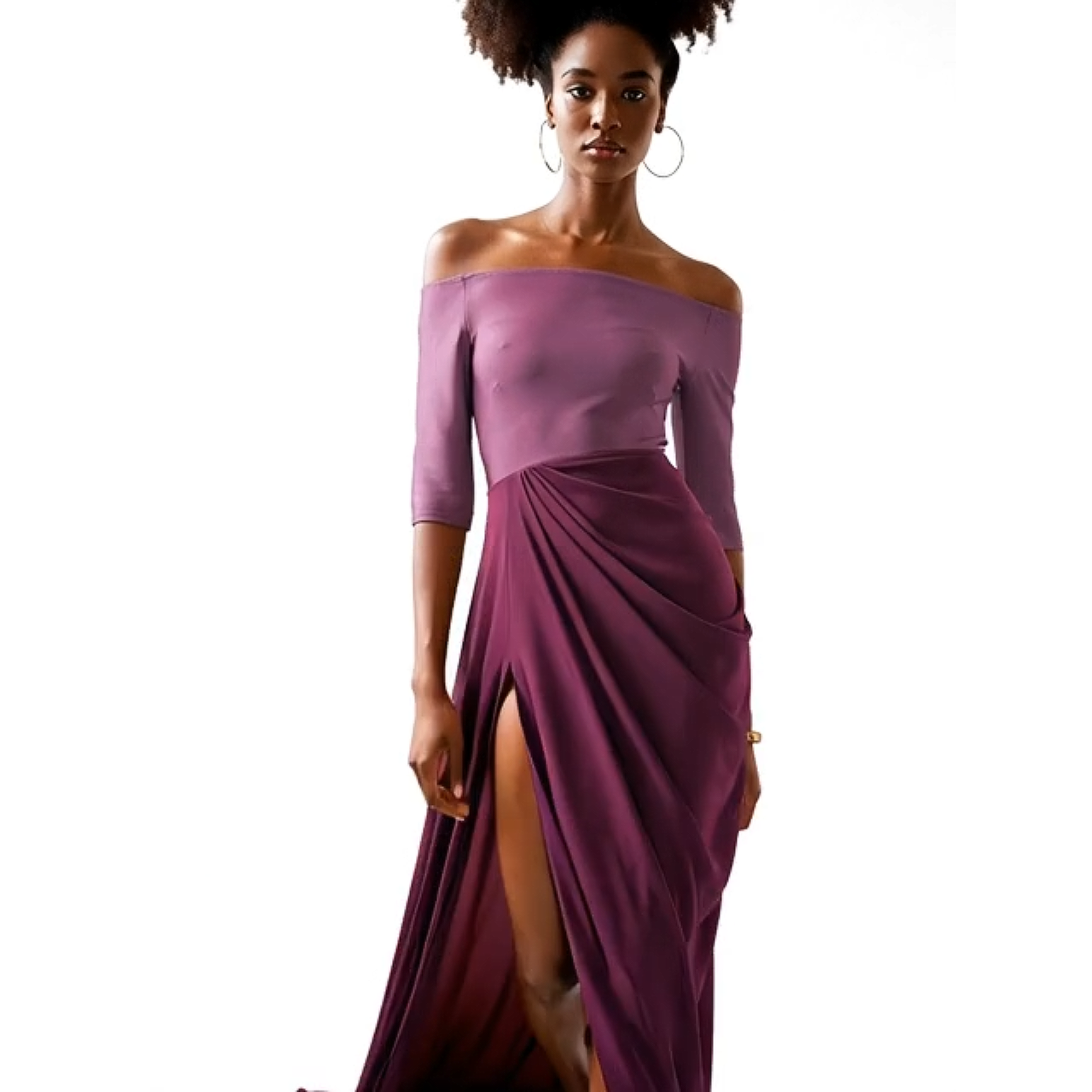 Madonna Maxi Draped Dress
