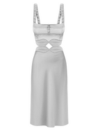 The Selima Silk Slip Dress