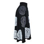 Hana 3D Embellished Midi Skirt