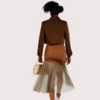 Akemi Cascade Tulle Skirt