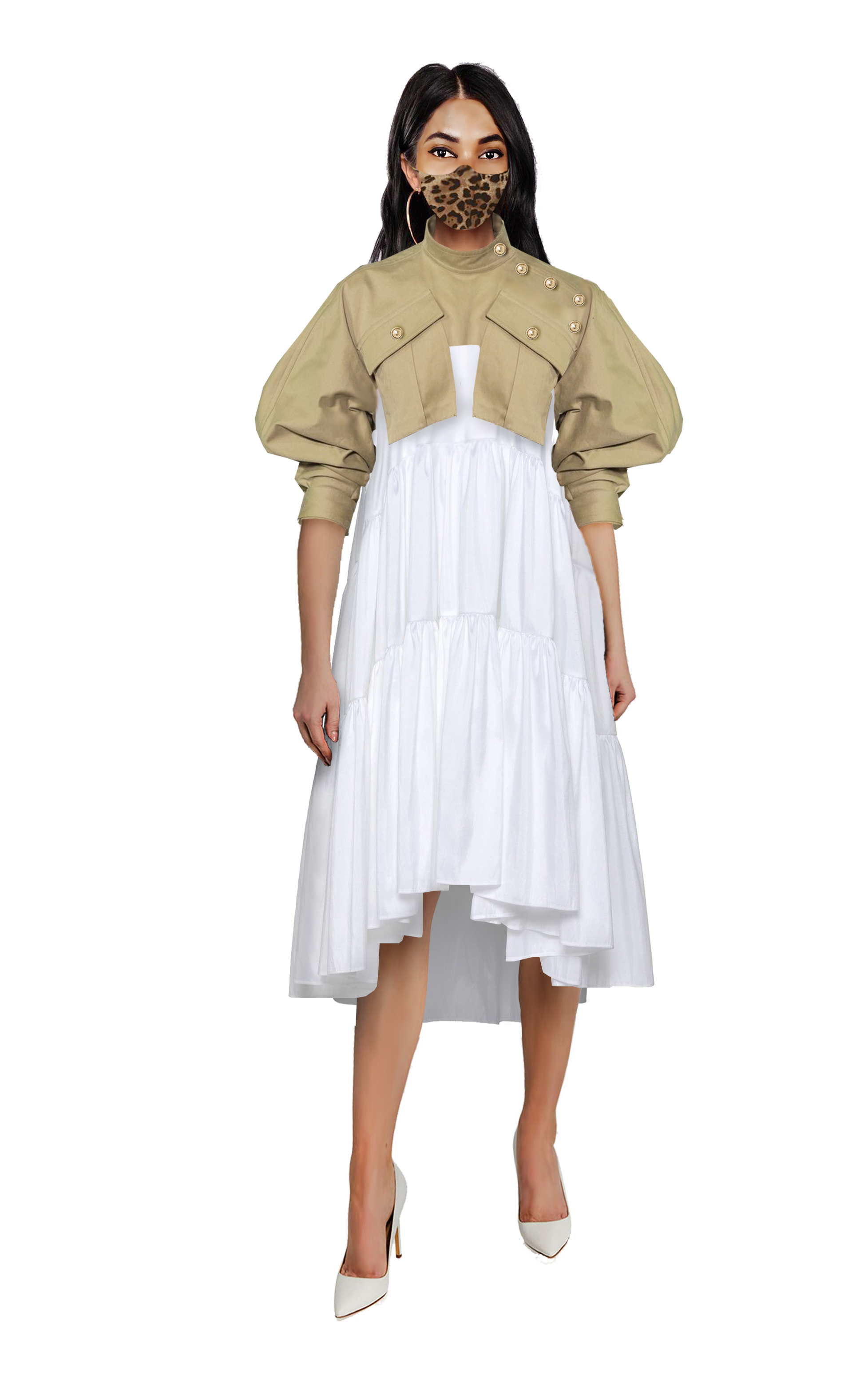 Winter Cargo Tent Dress