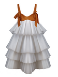 Seraphina Cloud Tiered Dress