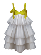 Seraphina Cloud Tiered Dress