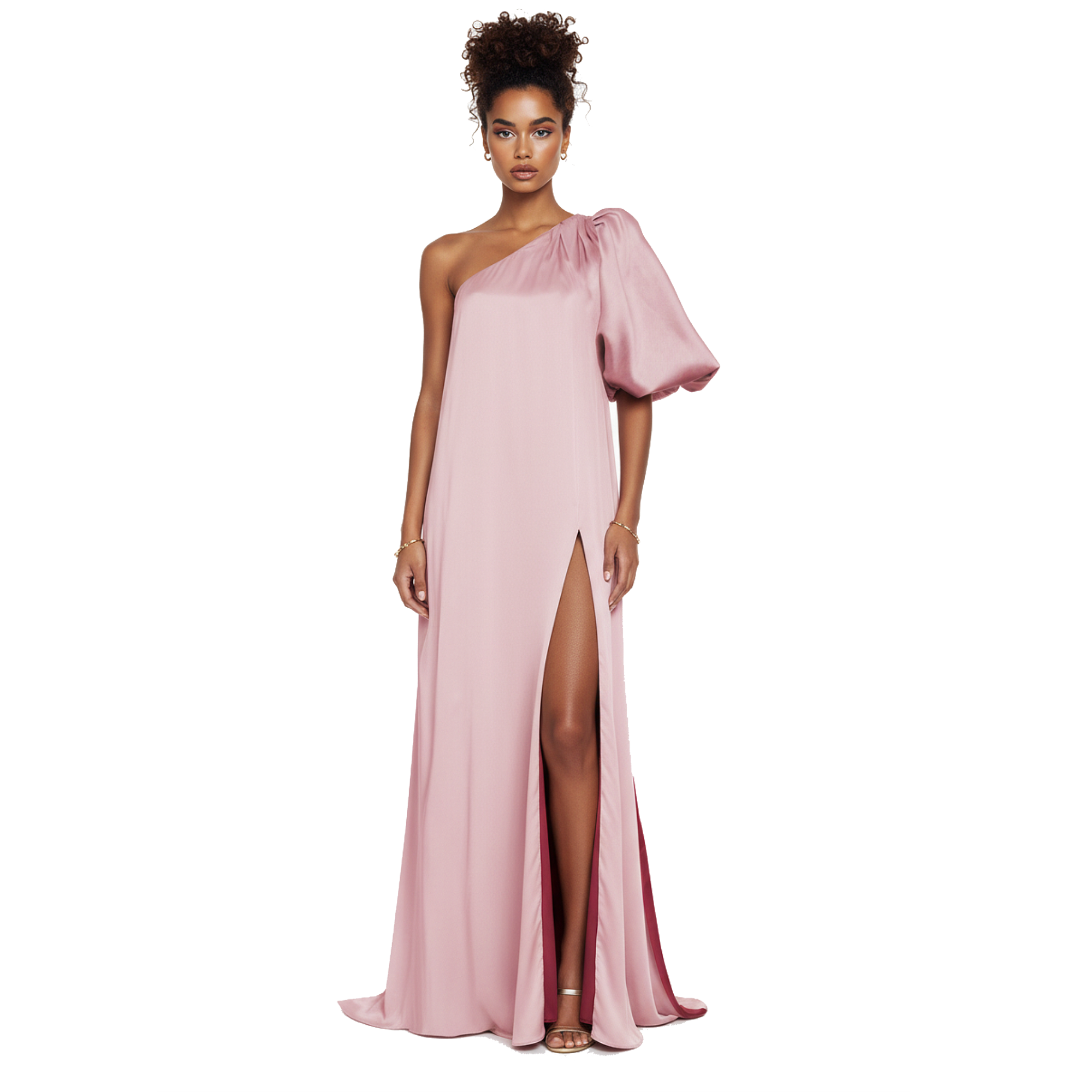 Adara Two Toned Maxi Caftan