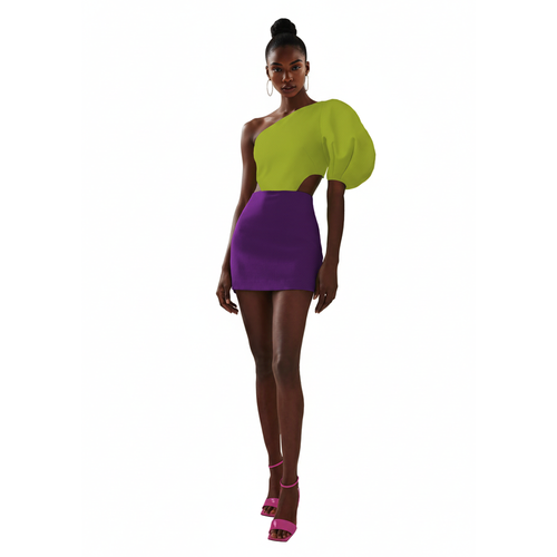 Eilidh Cutout Mini Dress