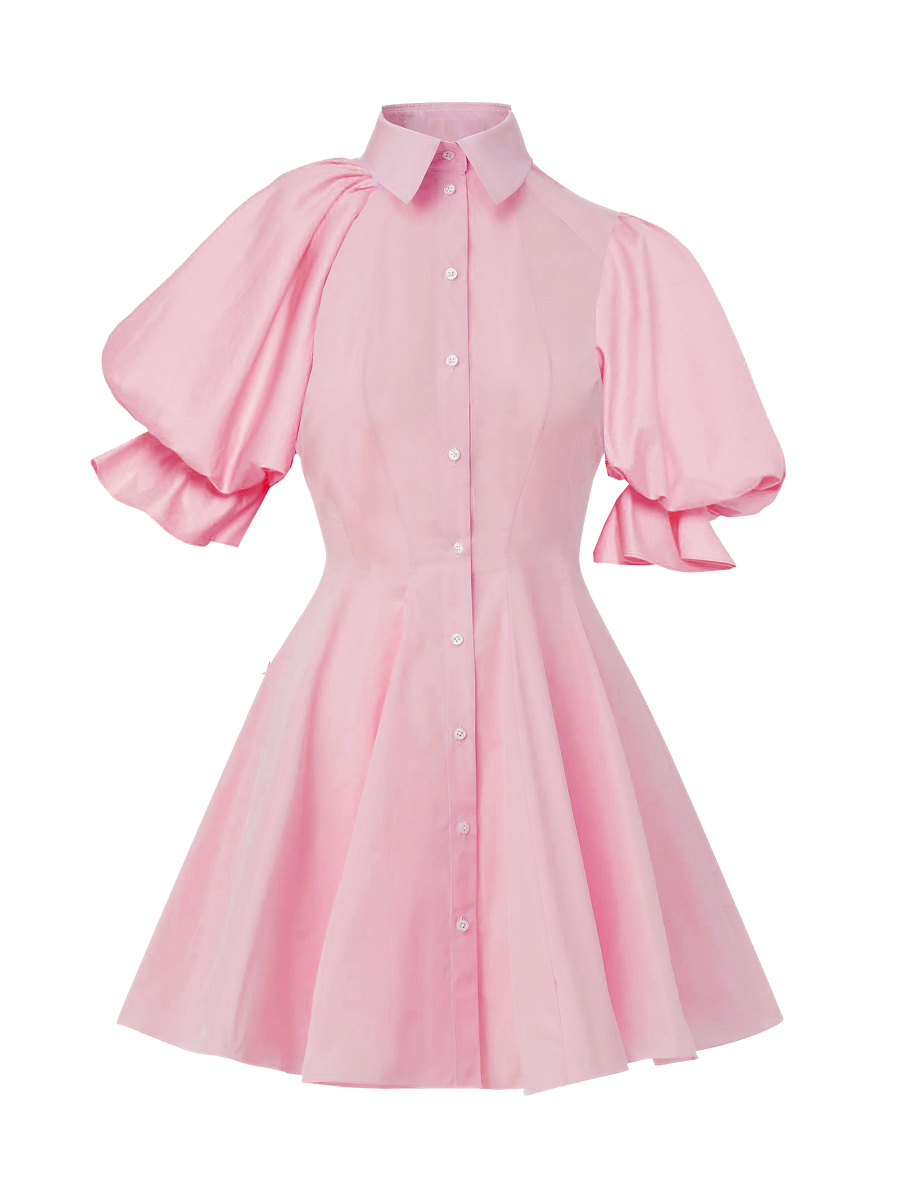 Model wearing a Maison Aria Dress