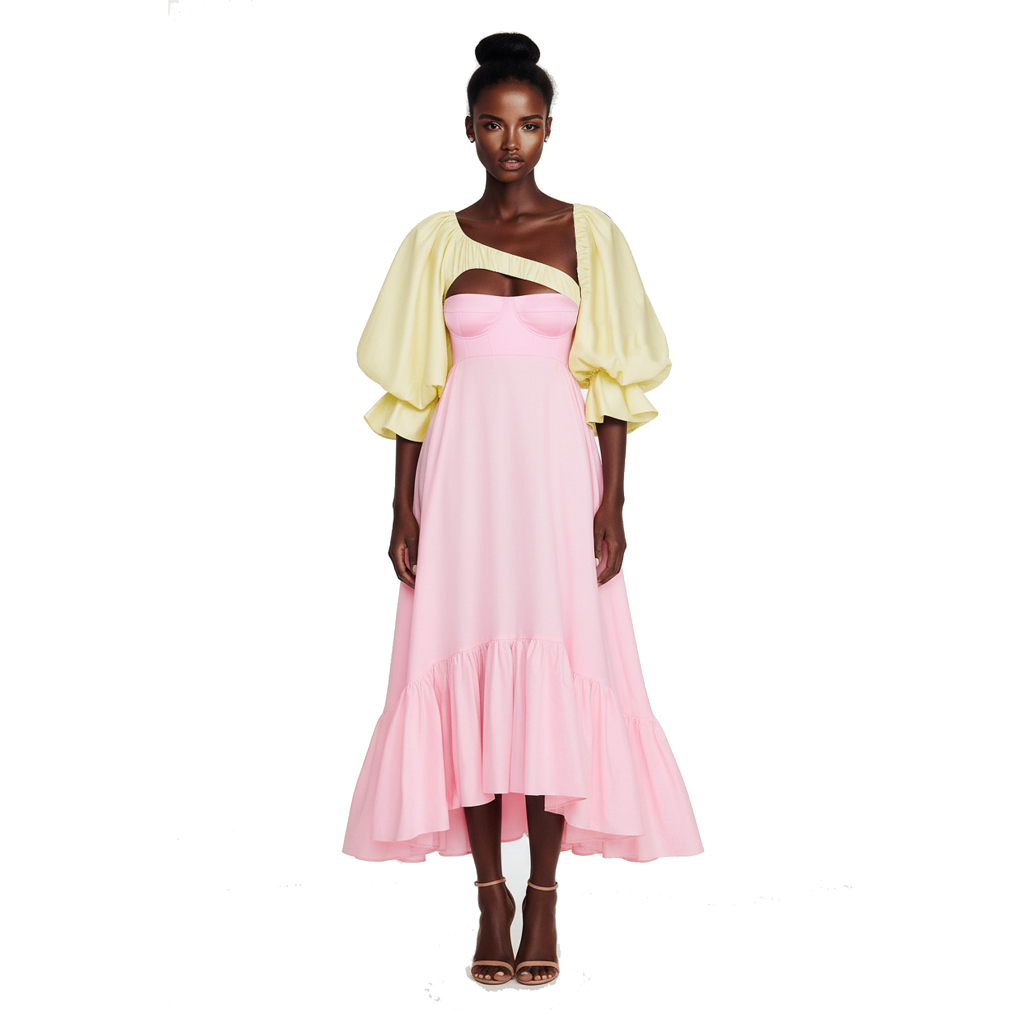 Spring Fling Maxi Flared Dress