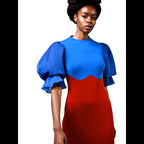 Layla Maxi Draped Cocktail Dress