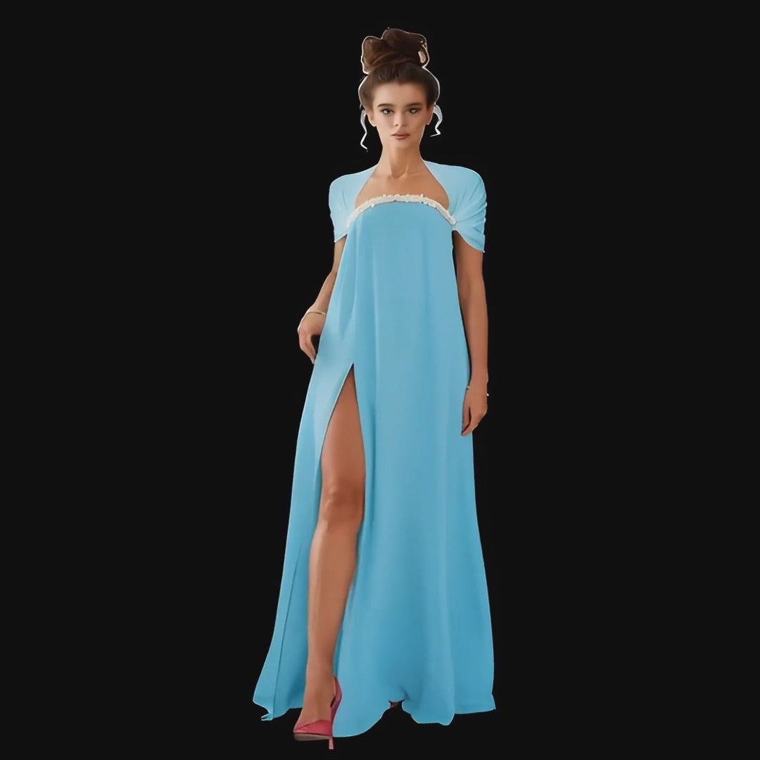Amal Maxi Crepe Dress