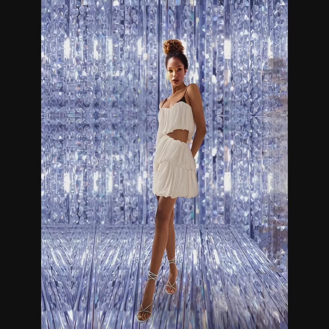 Kosi Bubble Draped Dress