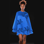 Shaffy-Bleu Petal Dress