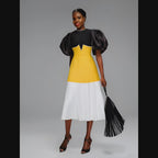 Dessert Layered Midi Dress