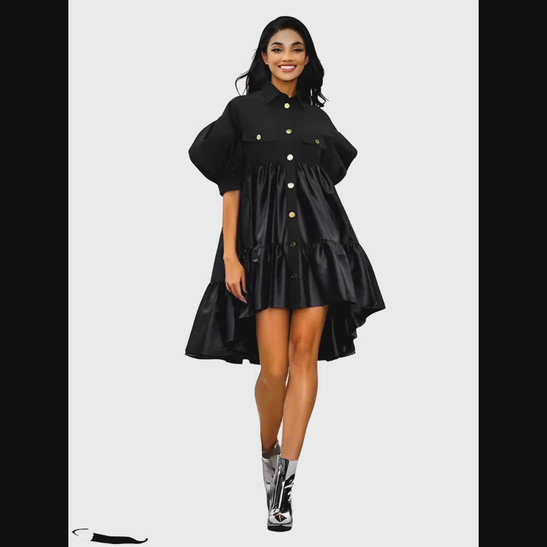 Winter Cargo Tent Dress