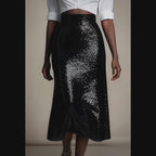 The Liora Sequin Midi Skirt