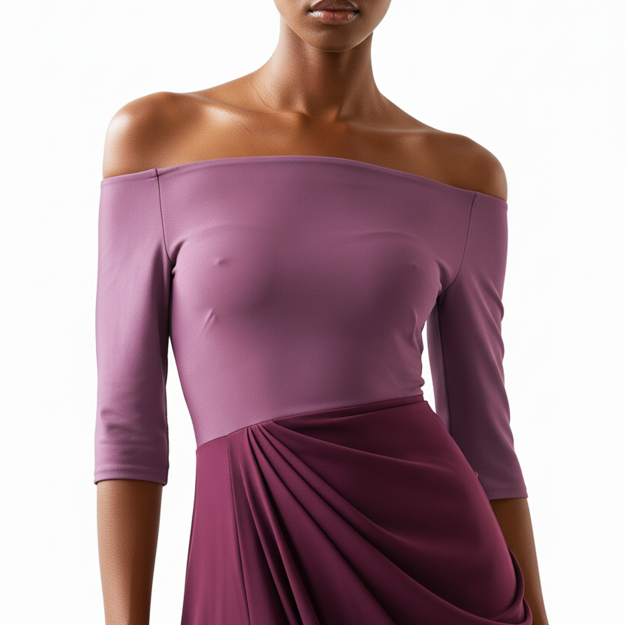 Madonna Maxi Draped Dress