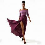 Madonna Maxi Draped Dress