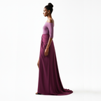 Madonna Maxi Draped Dress
