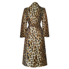 Uju Leopard Print Coat