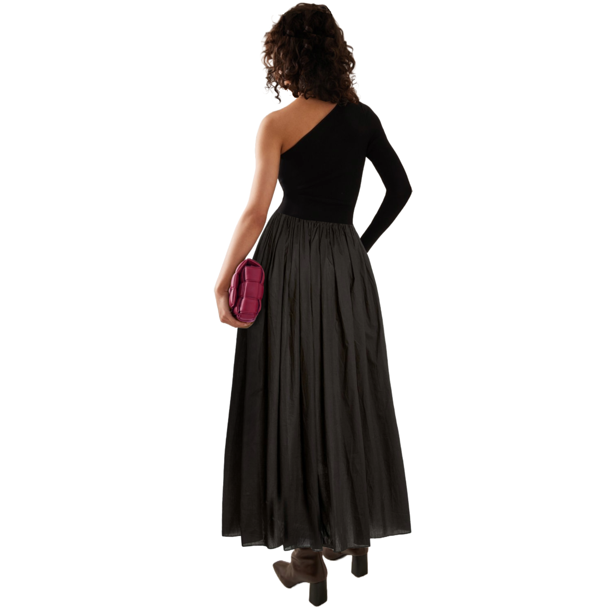 Model wearing a Maison Aria Dress