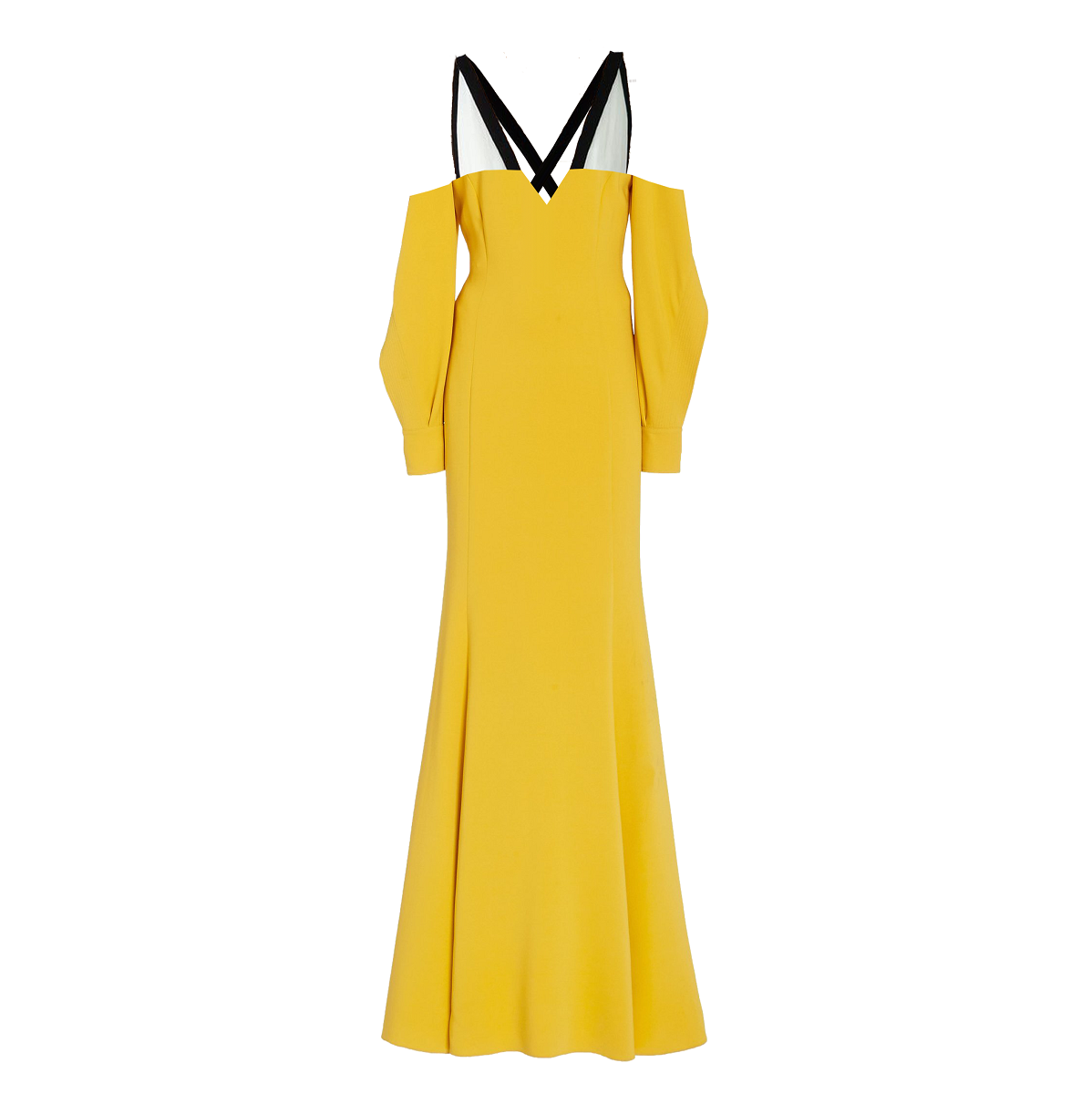 Somerset Maxi Crepe and Silk Dress