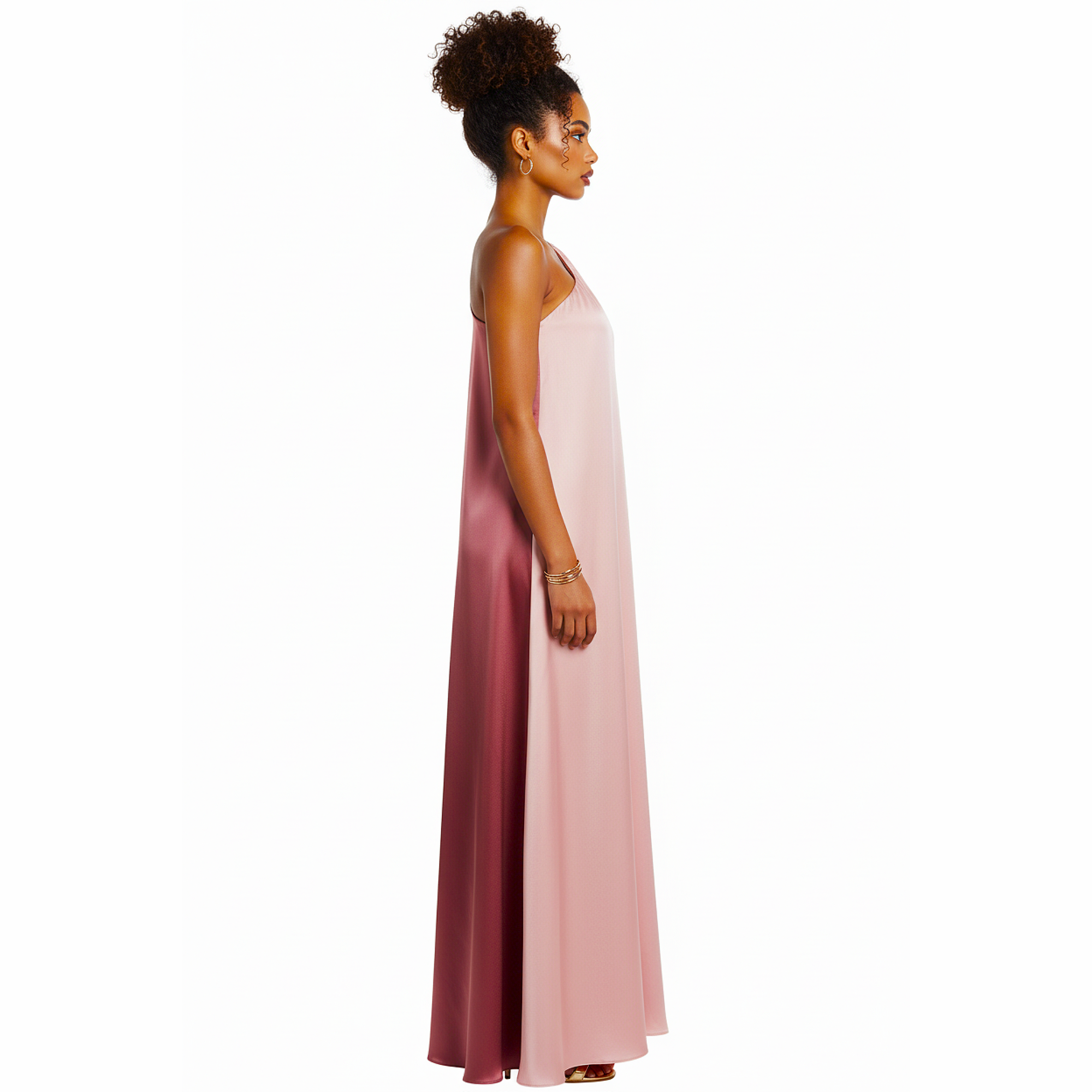 Adara Two Toned Maxi Caftan