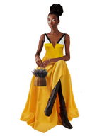 Vogue Daisy Silk Maxi Dress